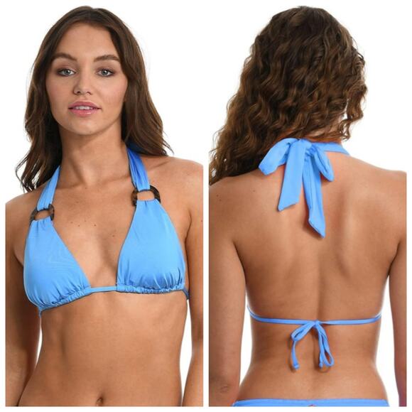 Sunshine 79 Other - Sunshine 79 Women's Triangle Halter Bikini Swimsuit Top